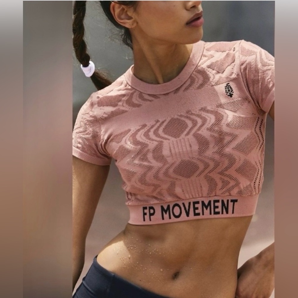 Free People Movement "Run The Distance" Baby Cop Tee, Sizes:  XS/S, M/L, NWOT